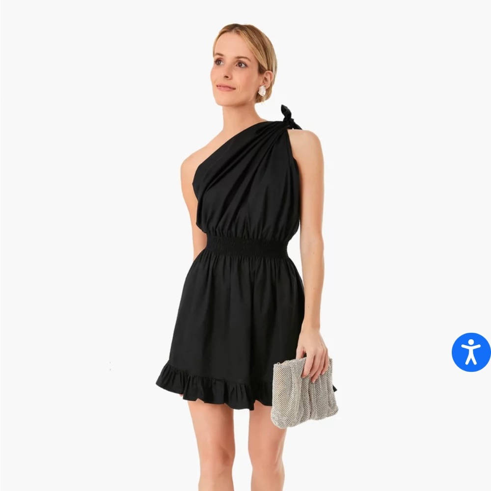 NWT Black Demi Mini Dress by Monica Nera size small